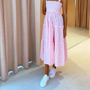 STEELE Lyla Dress in Blush Pink